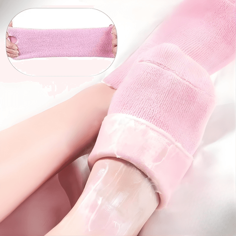 Nawilżające Skarpetki Żelowe - SilkyStep