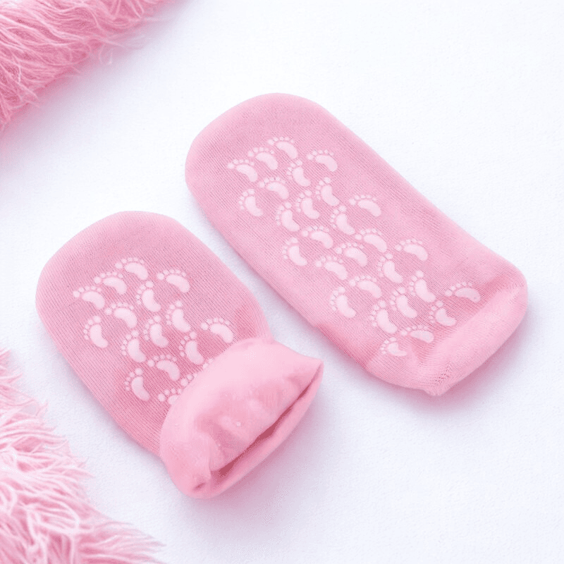 Nawilżające Skarpetki Żelowe - SilkyStep