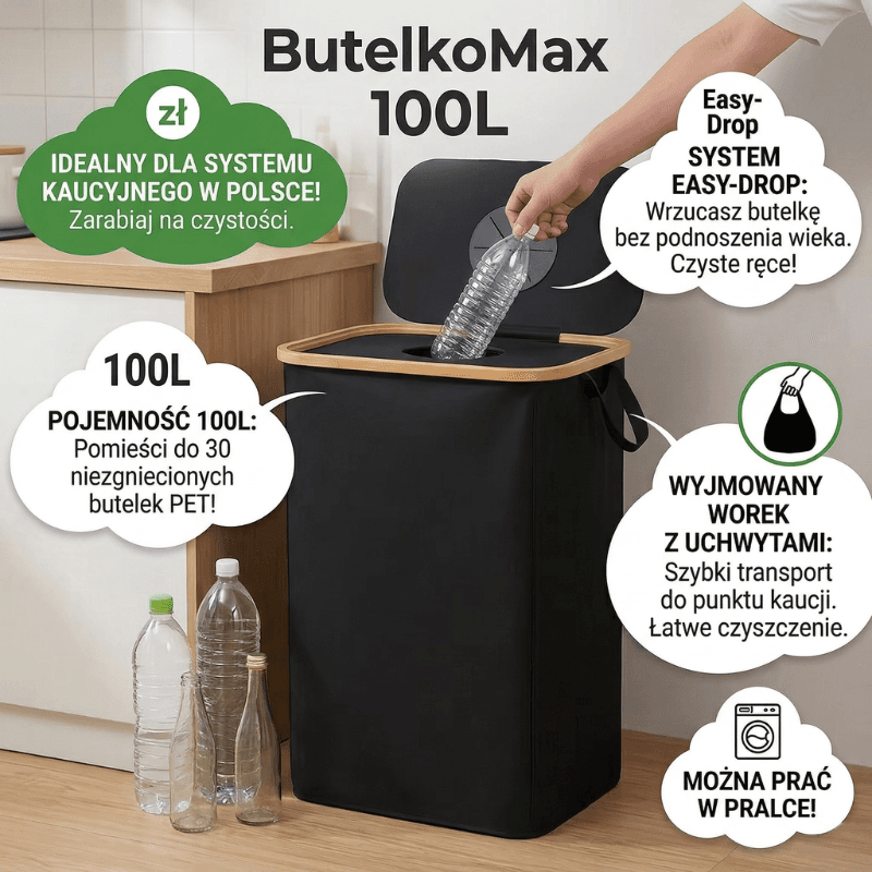 Kontener na butelki - ButelkoMax 100L