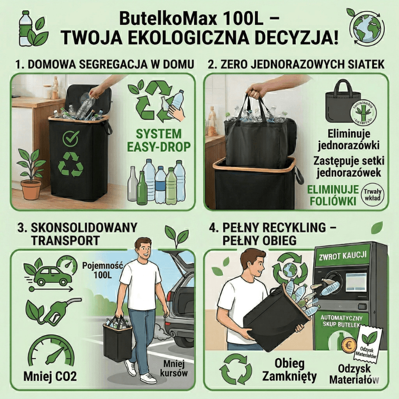 Kontener na butelki - ButelkoMax 100L