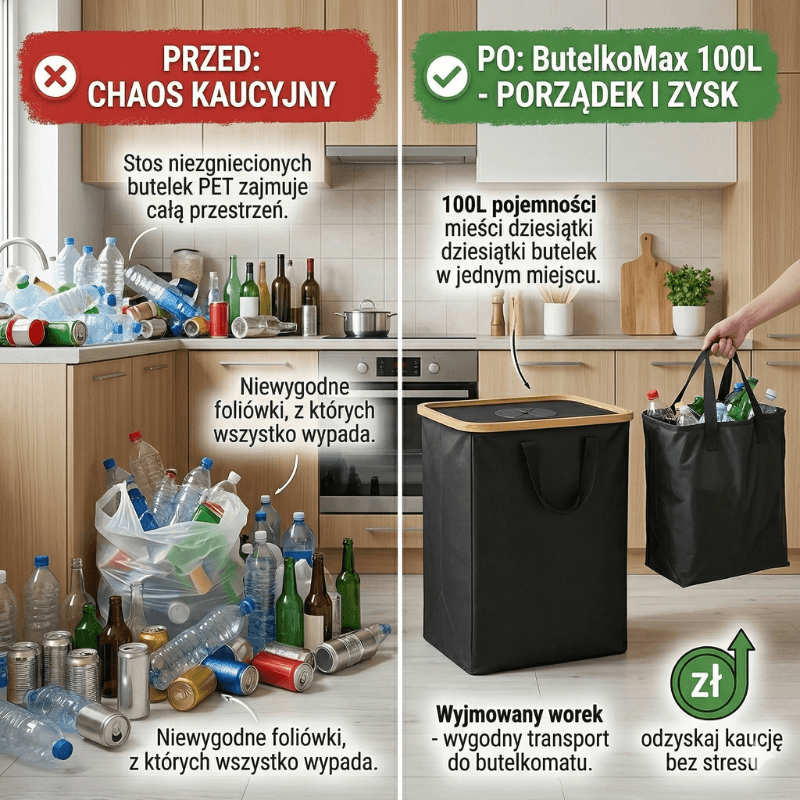 Kontener na butelki - ButelkoMax 100L