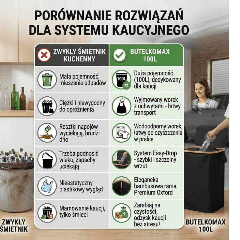 Kontener na butelki - ButelkoMax 100L