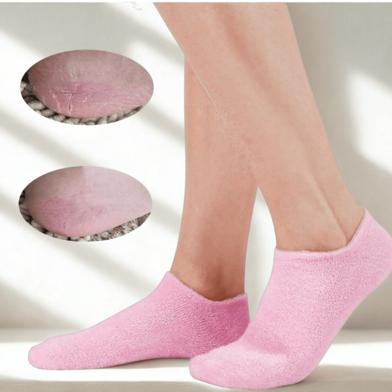 Nawilżające Skarpetki Żelowe - SilkyStep