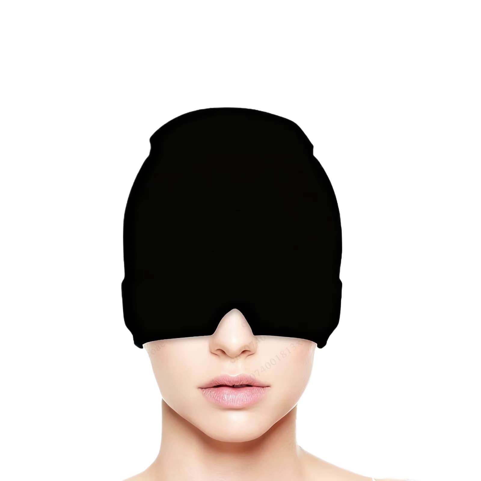 Czapka na migrenę z żelem lodowym